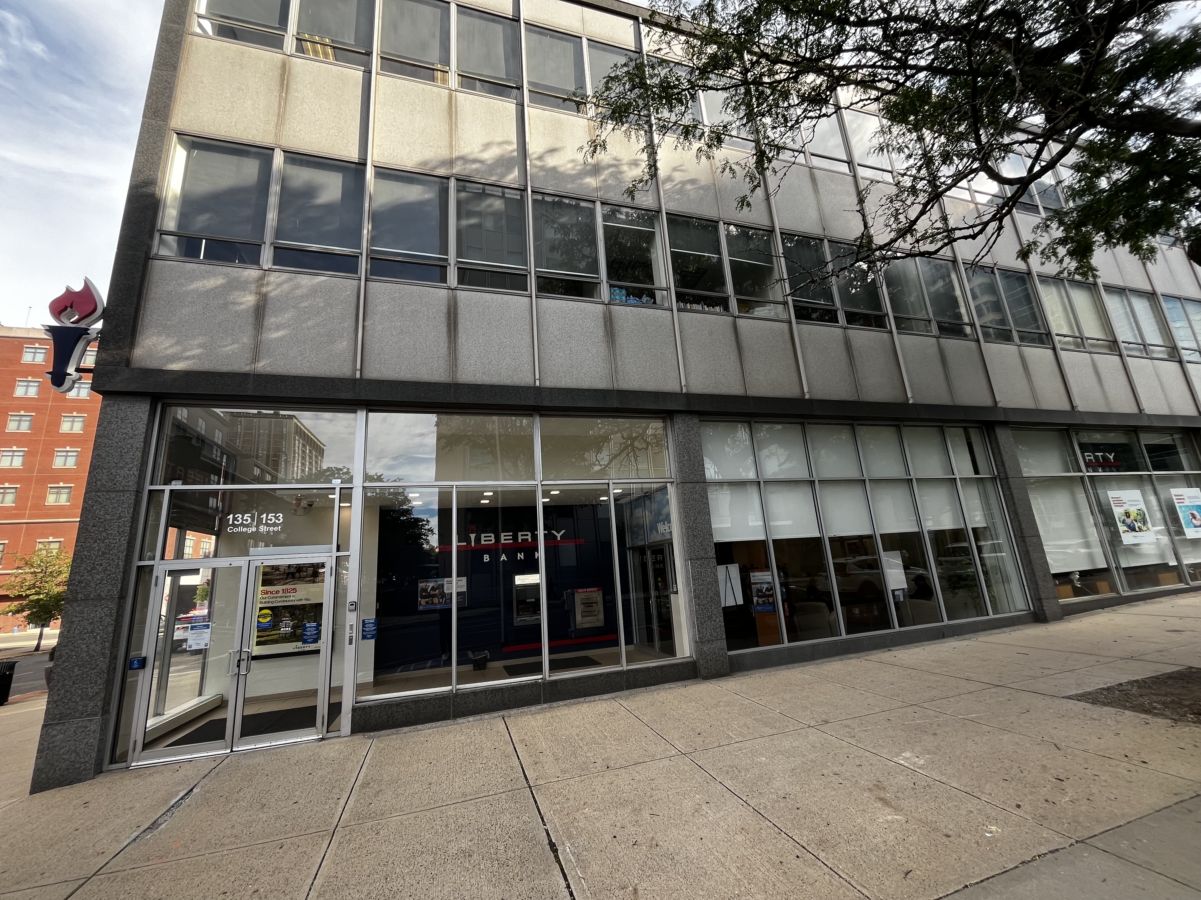 Front of Liberty Bank Building