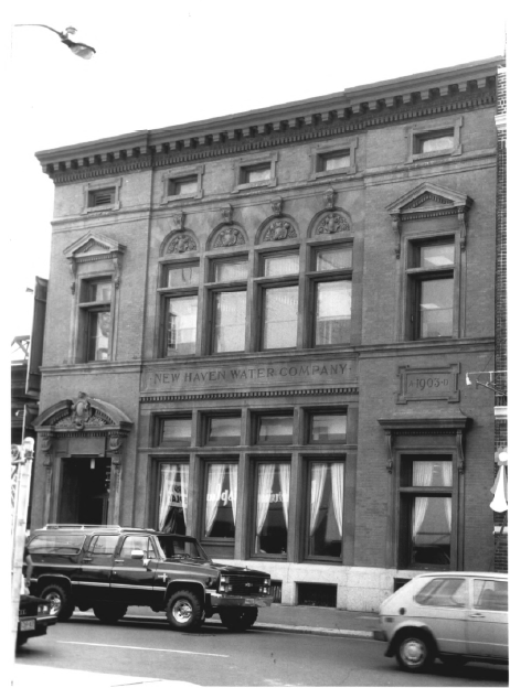 New Haven Water Company, 100 Crown Street ca. 1981.